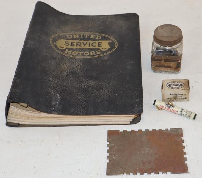 Group of 5 United Service Motors Advertising Items (1 of 4)