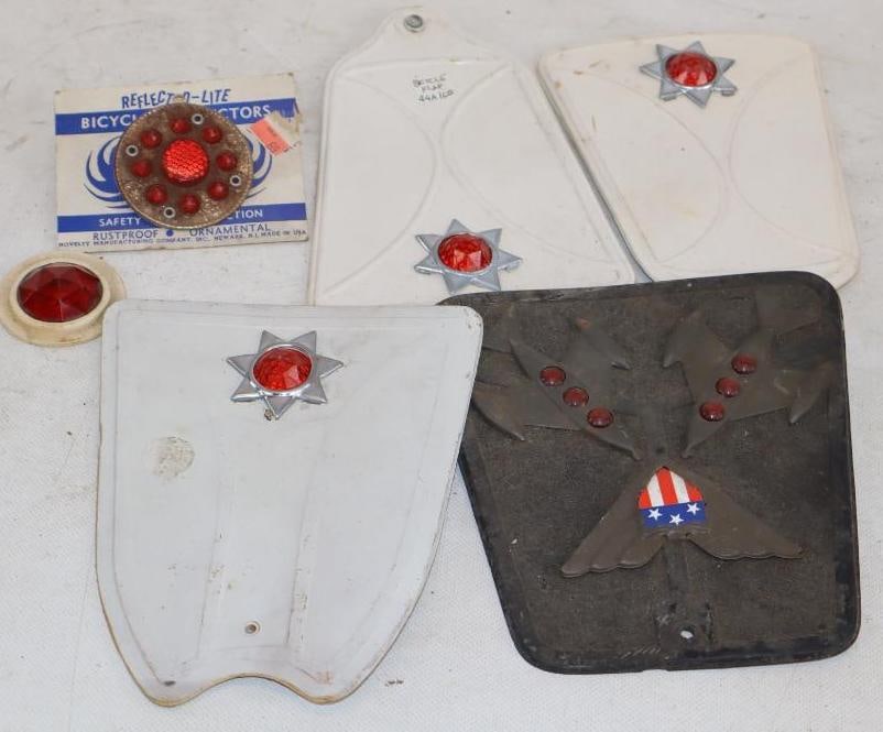 Group of 6 Bicycle Tire Flaps with Reflectors (1 of 4)