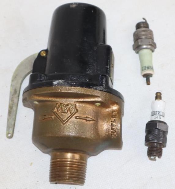 Group of 3 Spark Plug and Safety Valve Cutaways (1 of 2)