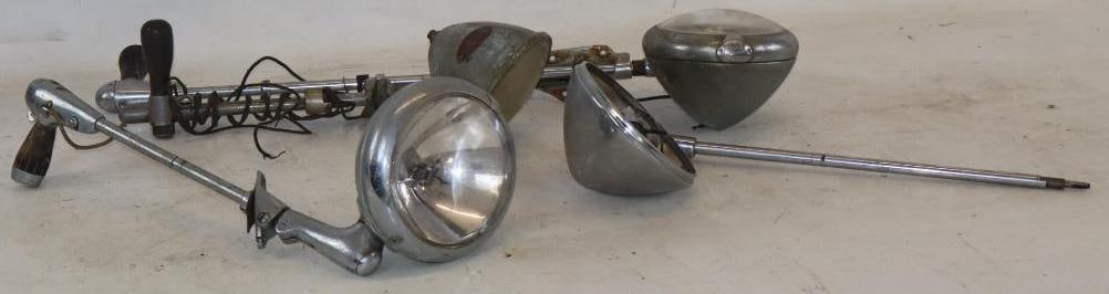 Group of 4 1960's Automobile Spotlights (1 of 6)