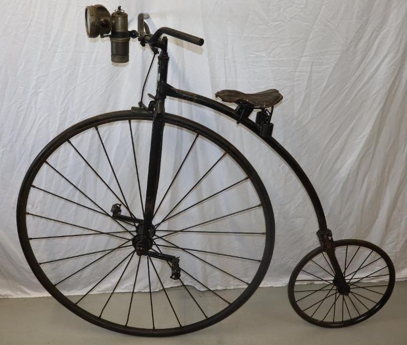 Kreiser Mfg High Wheel Reproduction Bicycle: 58" x 66"