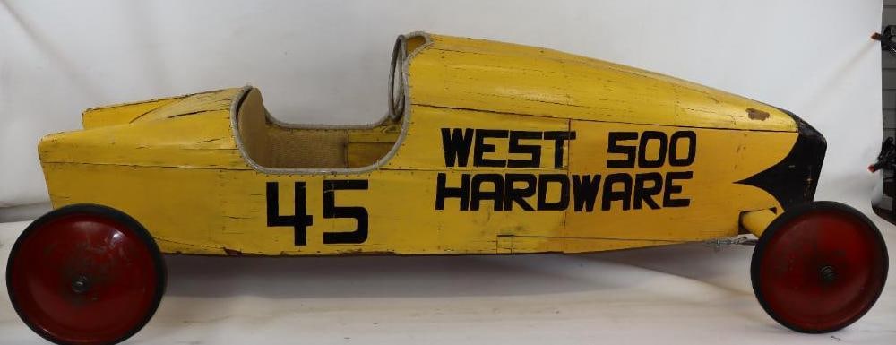 1959 Soap Box Derby Racecar with Official Chevrolet Drivers License (1 of 13)