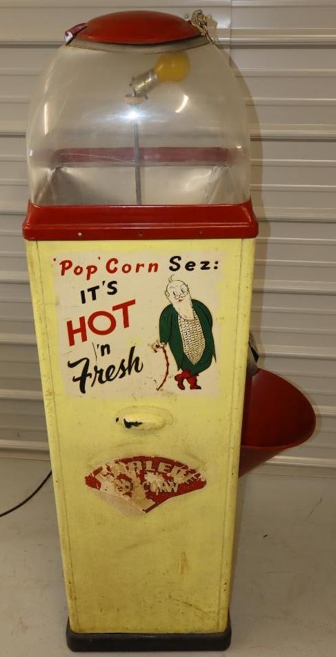 Carlene Popcorn 5 Cent Vending Machine (1 of 5)