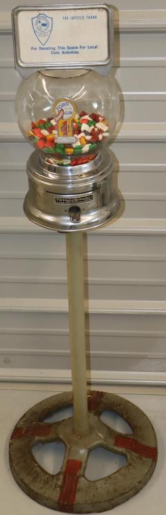 Ford One Cent Gum Dispensing Machine (1 of 7)