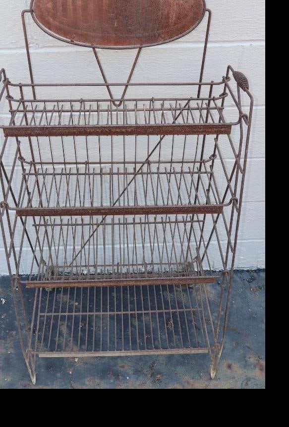 Dupont Automotive Parts Retail Store Wheeled Advertising Display Rack (1 of 6)