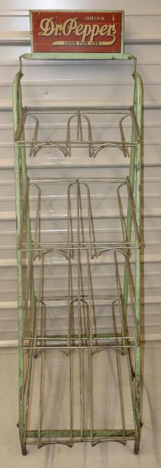 Drink Dr. Pepper Good For Life! Double Sided Carton Display Rack (1 of 5)