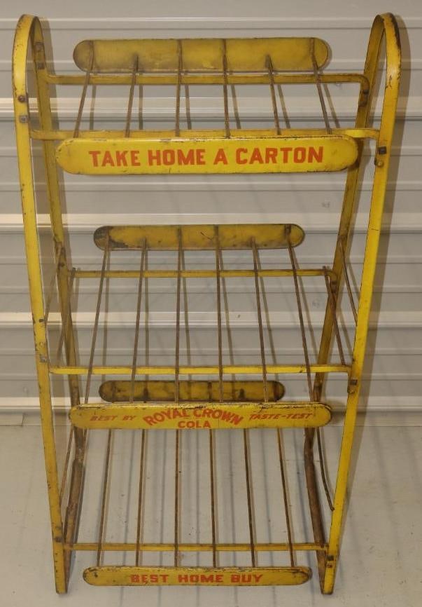 Best By Taste Test Royal Crown Cola Take Home A Carton Double Sided Display Rack (1 of 6)