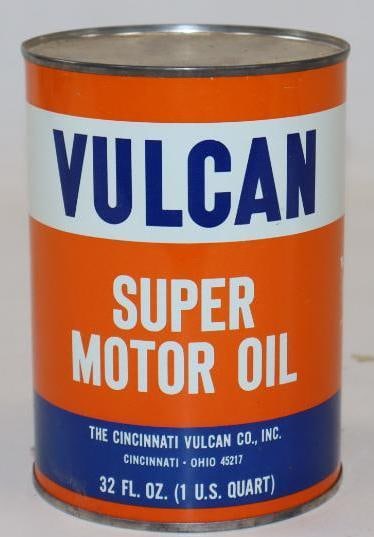 Vulcan Super Motor Oil 1 Quart Can (1 of 3)