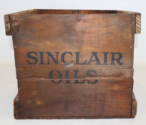 Shamrock Sinclair Oils One Pound Grease Can Shipping Crate (1 of 6)