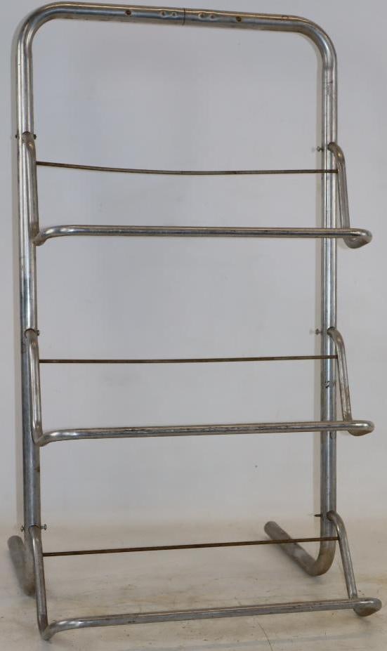 Unbranded Aluminum Oil Can Rack: 17" x 16" x 31"