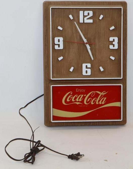 Enjoy Coca Cola Advertising Wall Clock (1 of 3)