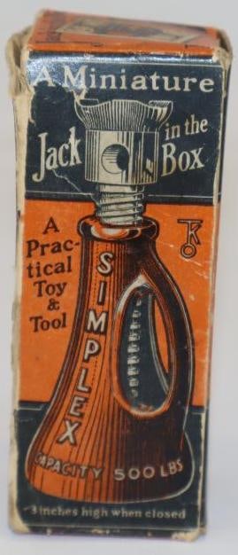 Jack in the Box Reproduction of the 77 Large Simplex Jack in Original Box (1 of 4)