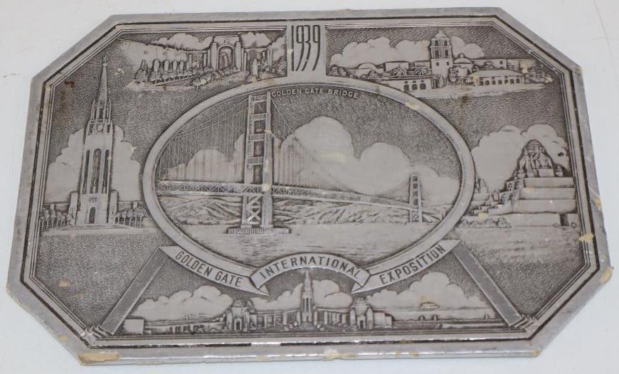 Standard Oil Company of California Golden Gate Bridge 1939 Exposition Souvenir (1 of 2)