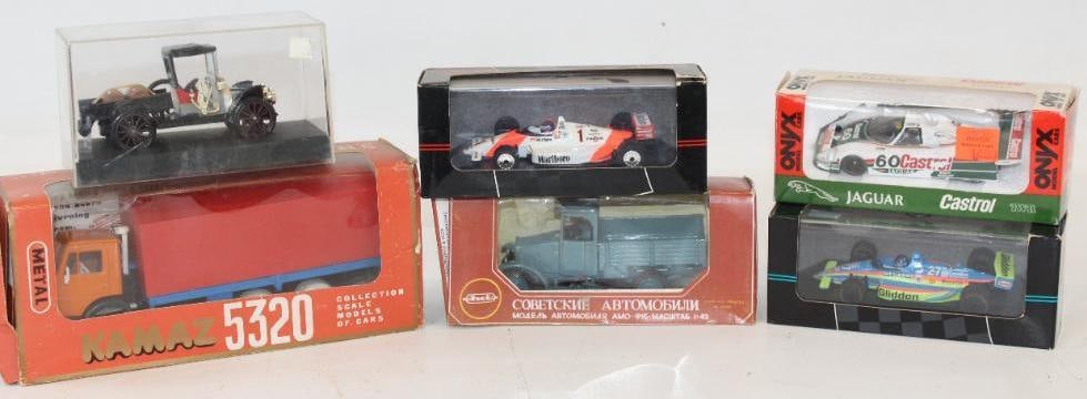Group of 6 Scale Model Toy Cars in Original Boxes (1 of 5)