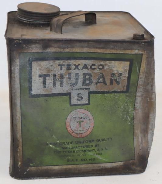 Texaco Thuban 25lb Grease Can (1 of 10)