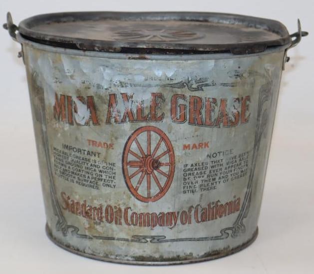 10 lb Mica Axel Grease Can Standard Oil Company of California (1 of 3)