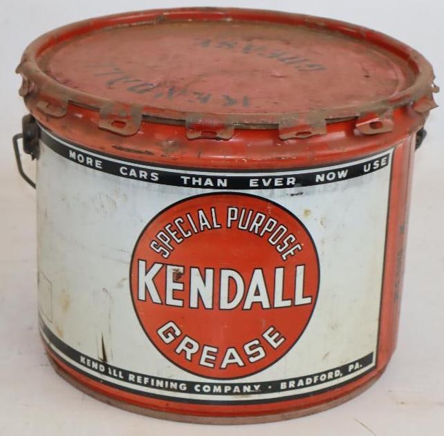 25 LB Kendall Special Purpose Grease Can (1 of 3)