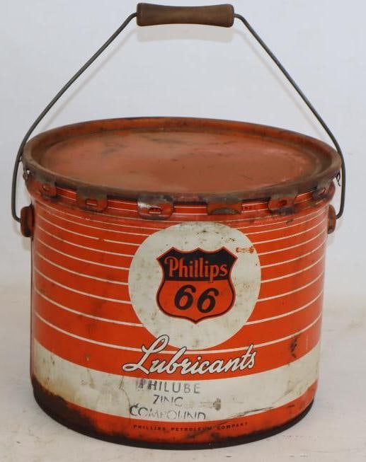 Phillips 66 Philube 40 LB Grease Can (1 of 3)