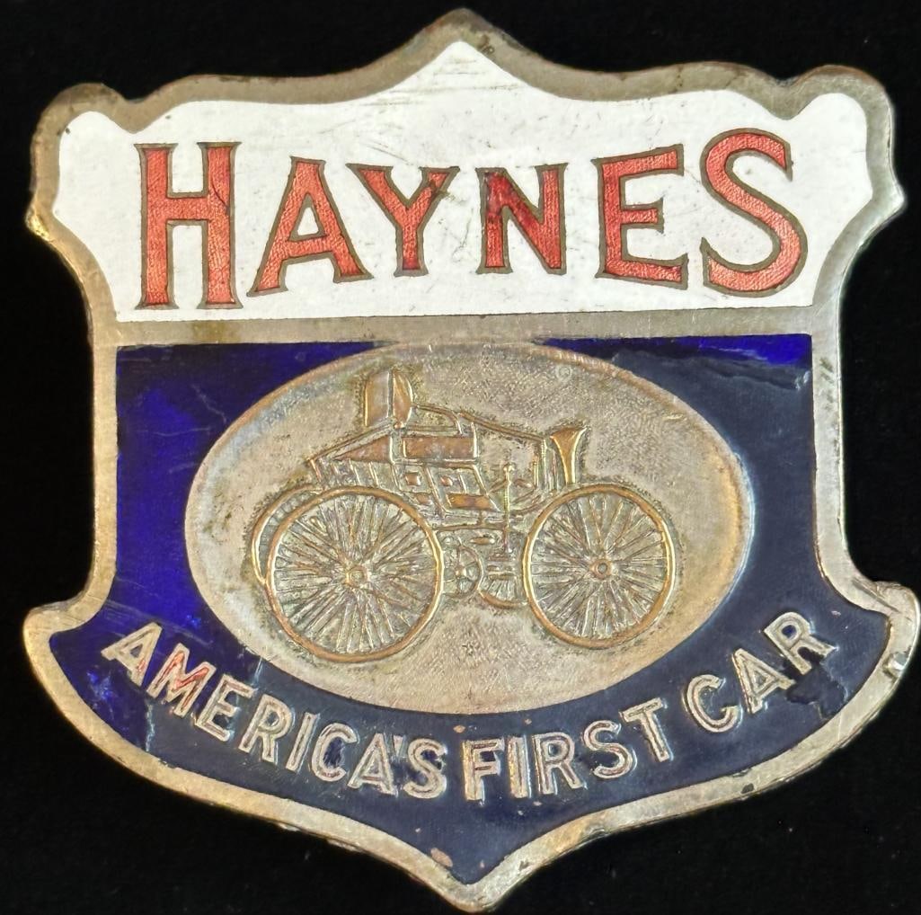 1914 Haynes  Radiator Emblem (1 of 2)