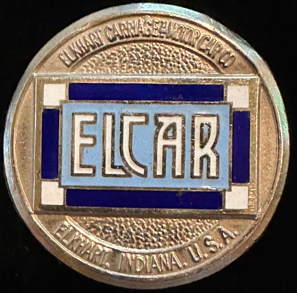1918-1919 Elcar Radiator Emblem (1 of 2)
