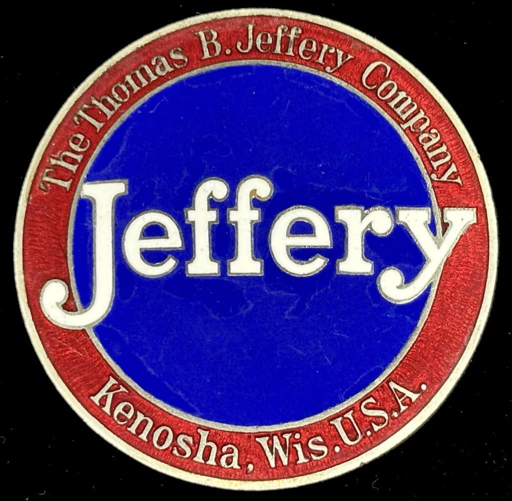 1914-1917 Jeffery Radiator Emblem (1 of 2)