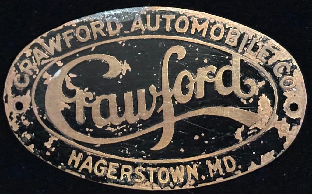 1911-1917 Crawford Radiator Emblem (1 of 2)