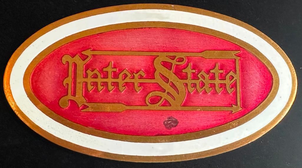 1916-1918 Inter-State Radiator Emblem (1 of 2)