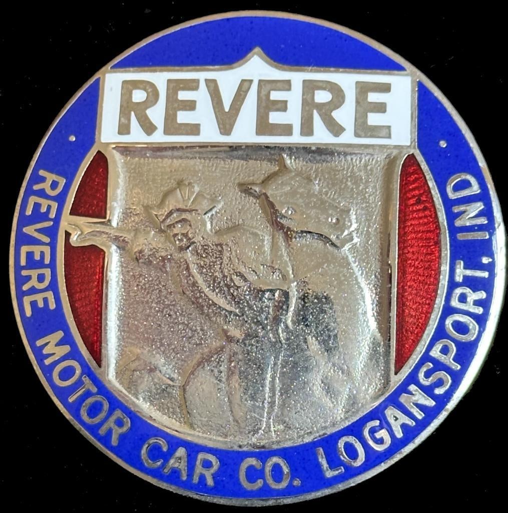 1923-1926 Revere Radiator Emblem (1 of 2)