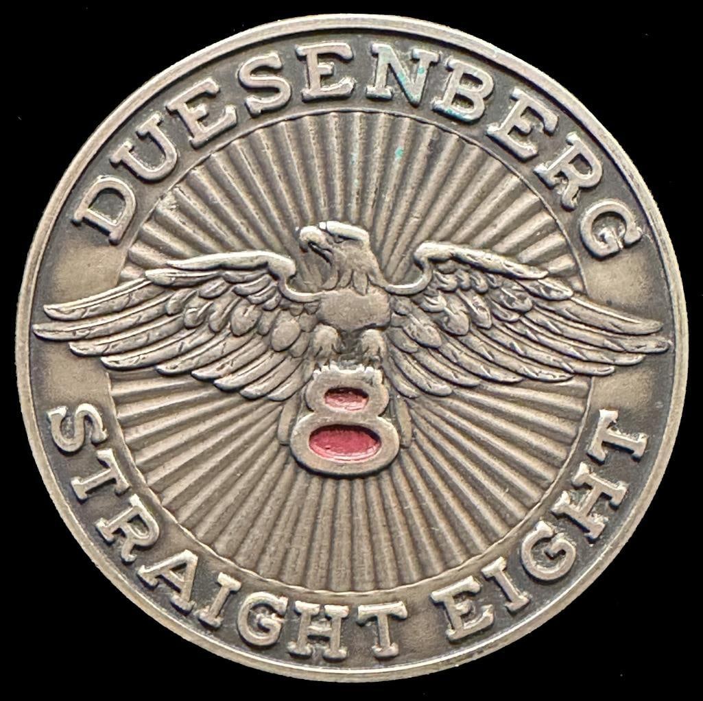 1926 Duesenberg Hub Emblem (1 of 2)