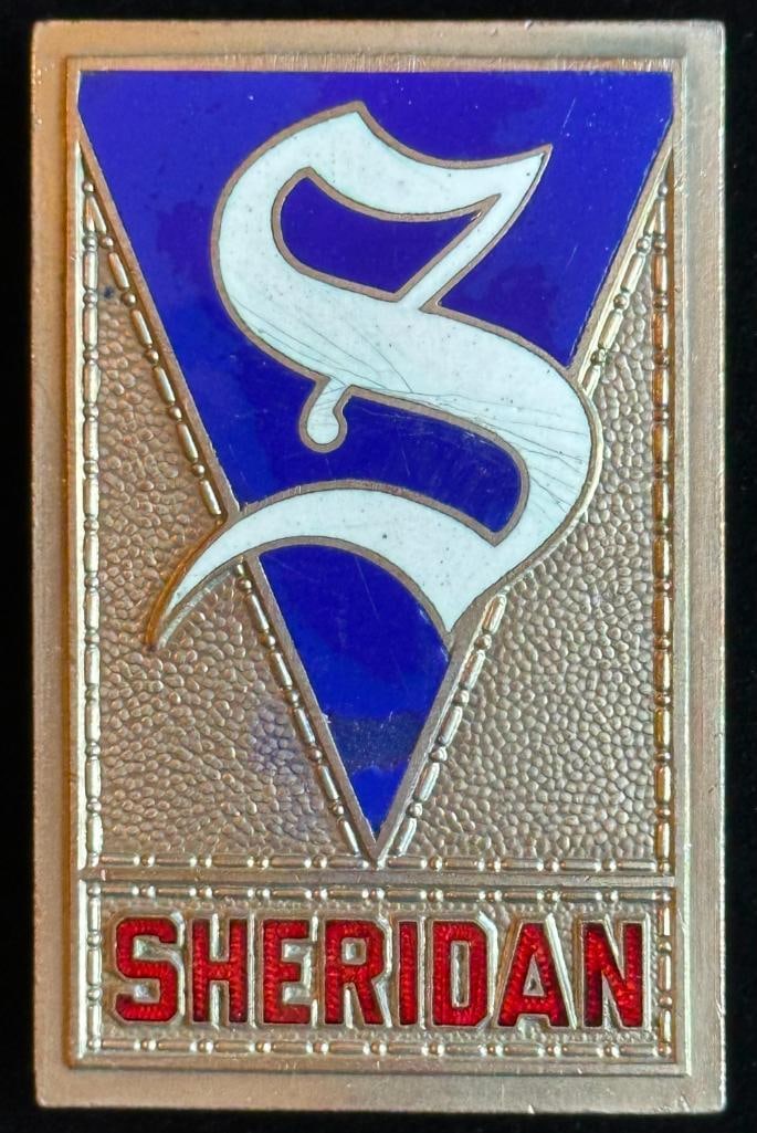 1920-1921 Sheridan Radiator Emblem (1 of 2)