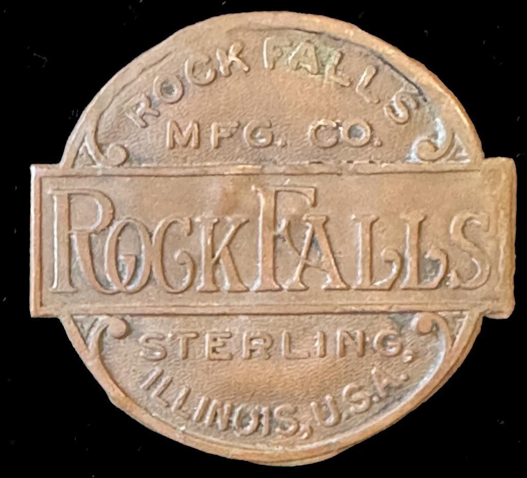 Rock Falls Radiator Emblem (1 of 2)