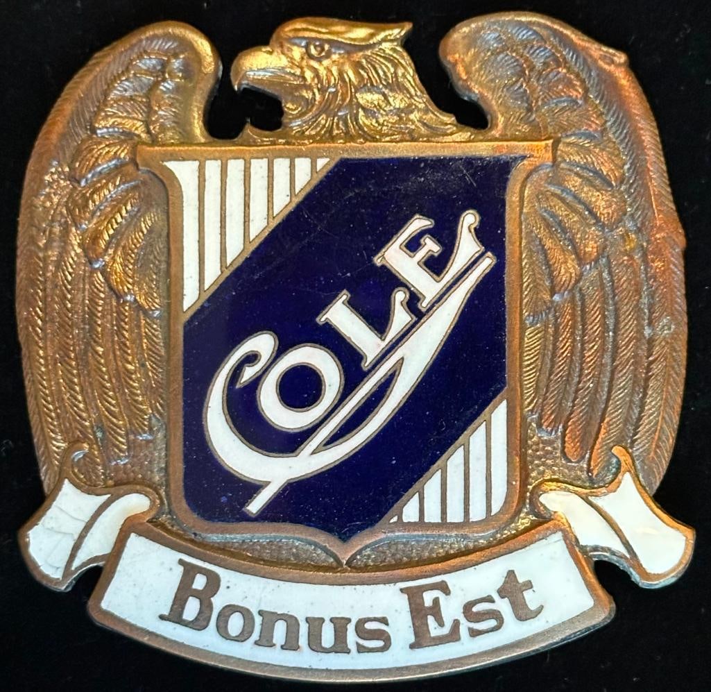 1912-1913 Cole Radiator Emblem (1 of 2)