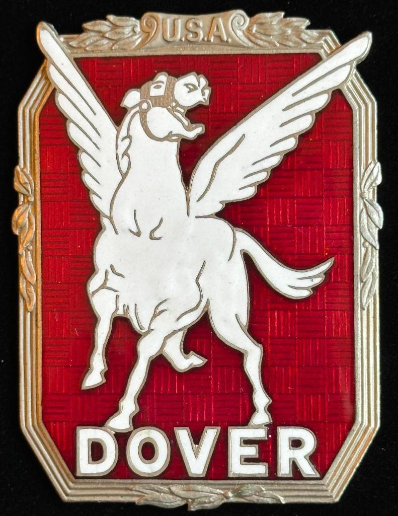 1929-1930 Dover Radiator Emblem (1 of 2)