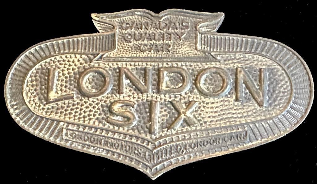 1921-1924 London Six Radiator Emblem (1 of 2)