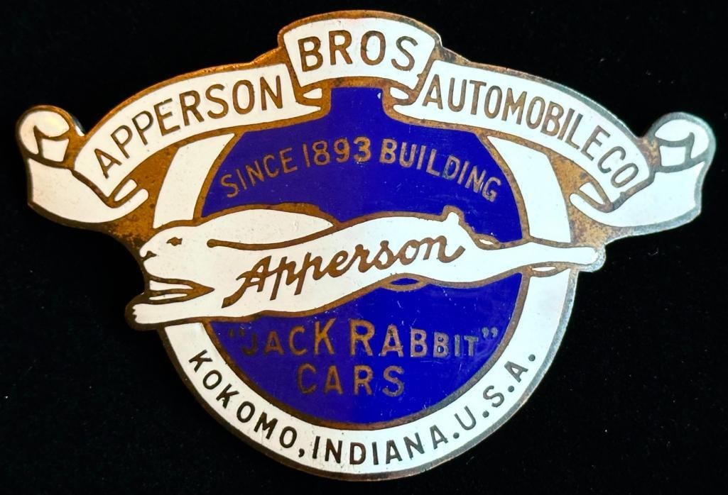 1915 Apperson Radiator Emblem (1 of 3)