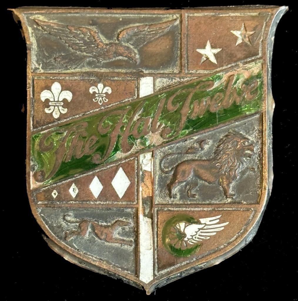 1917-1918 HAL 12 Radiator Emblem (1 of 2)