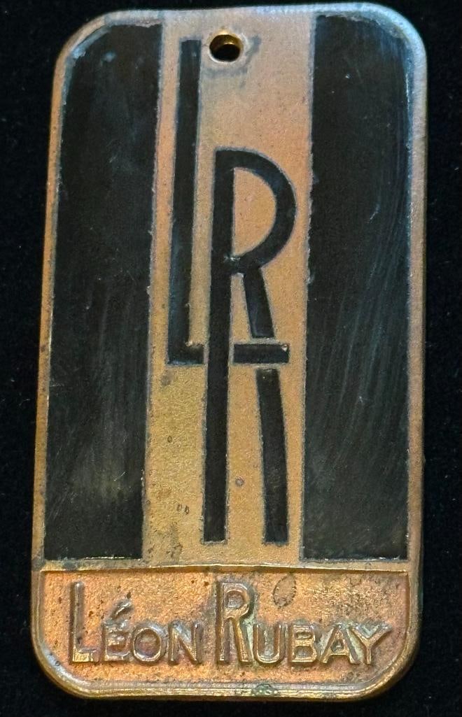 1923 Leon Rubay Radiator Emblem (1 of 2)