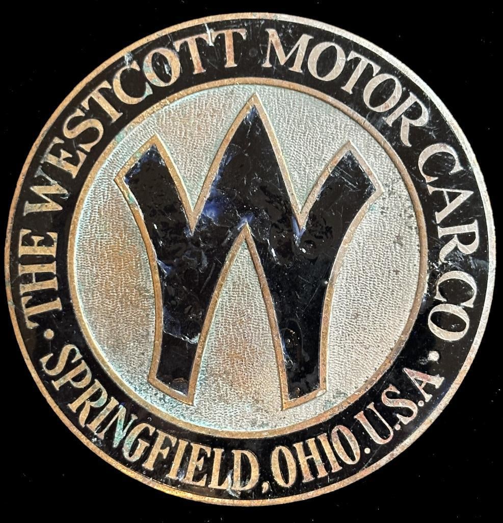 1916-1919 Westcott Radiator Emblem (1 of 2)