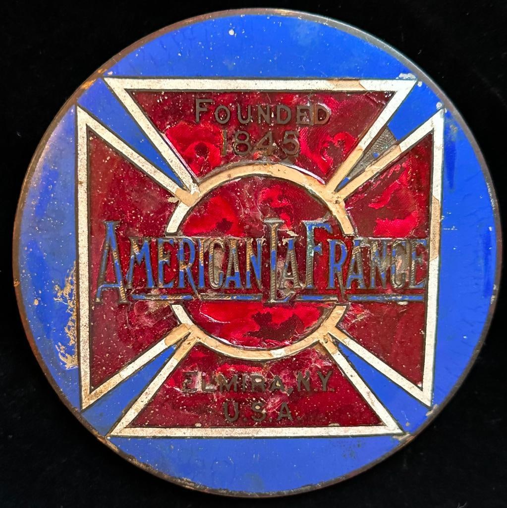 1916-1917 American LaFrance Radiator Emblem (1 of 3)