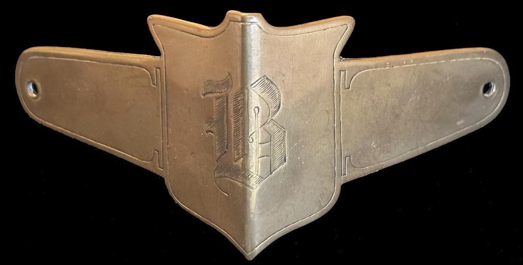 1917 Biddle  Radiator Emblem (1 of 3)