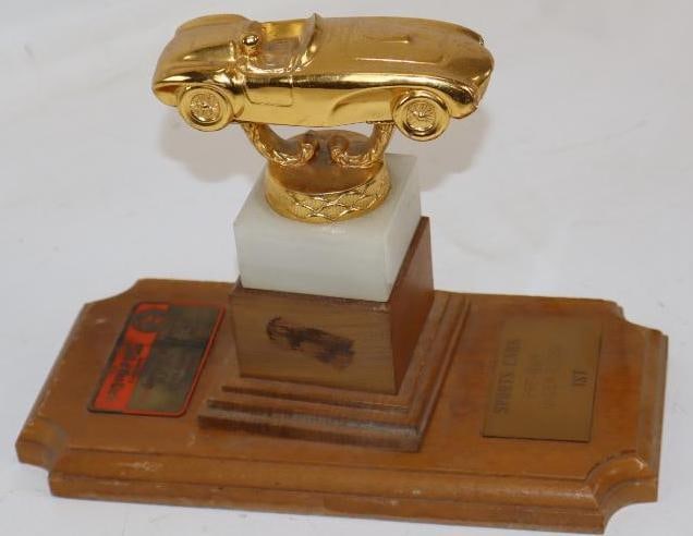 First Annual San Francisco Valley Concours d'Elegance Sports Car Pre War First Place Trophy (1 of 3)