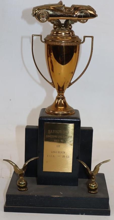 1955 Harbor Day Concours d'Elegance Long Beach First Place Trophy (1 of 3)