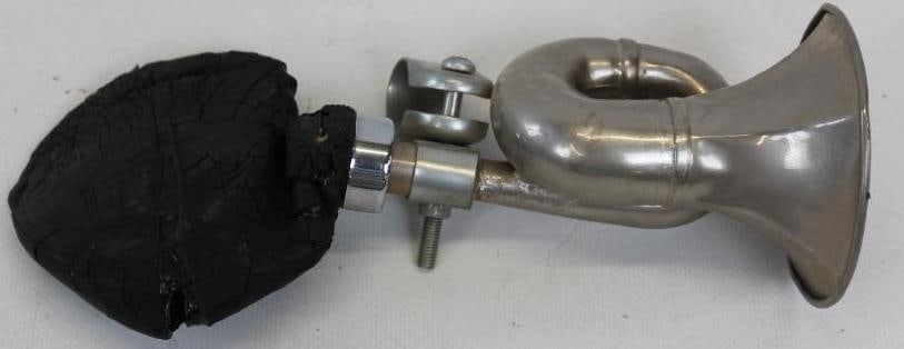 Early Bicycle Silver Bulb Horn (1 of 5)