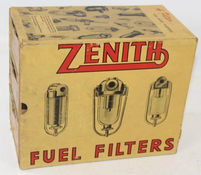 Zenith Fuel Filters Cardboard Countertop Advertising Display (1 of 4)