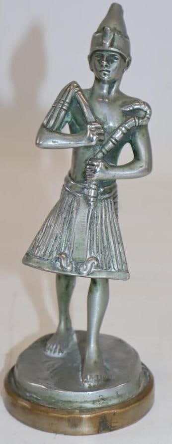 Egyptian Pharoah Radiator Mascot Hood Ornament (1 of 4)
