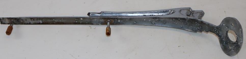 1934 Graham Brothers Hood Ornament: 16" x 3" x 4", missing cloisonne emblem