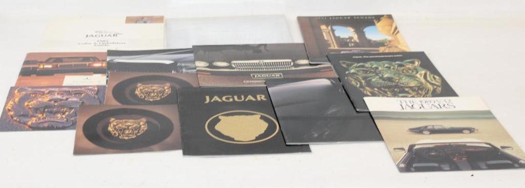 Group of 13 - 1980's & '90's Mercedes Benz & Jaguar Dealership Sales Brochure Books (1 of 9)