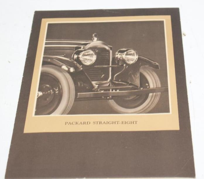 1920's Packard Straight Eight Dealership Brochure Book (1 of 4)