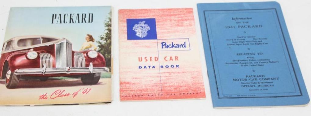 Group of 3 1941 Packard Brochure, Book, and Used Car Sales Guide (1 of 10)