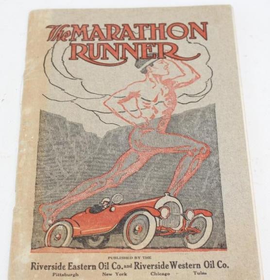 1918 The Marathon Runner Riverside Eastern Oil Company News Book: 6" x 9"